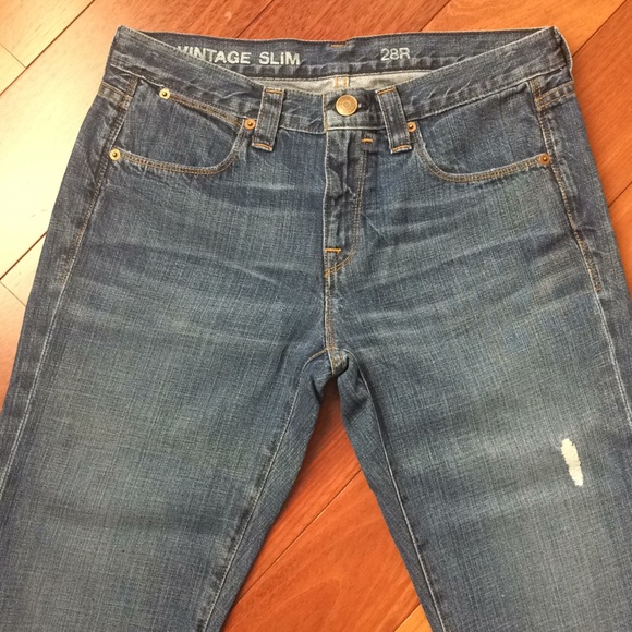 NWOT J Crew Vintage Slim Jeans 28R - Picture 2 of 4